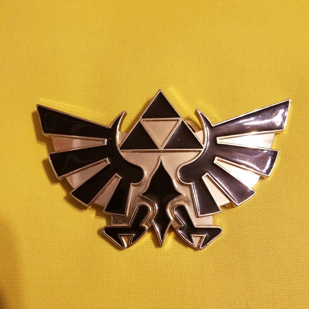 The Legend of Zelda Tri Force Metal Buckle